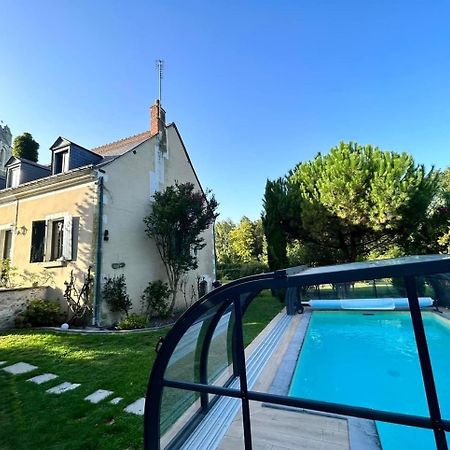 Le Clos Du Tilleul Fabuleuse Propriete 15 A 30 Pers Piscine Au Coeur D'Un Charmant Village Thilouze Extérieur photo